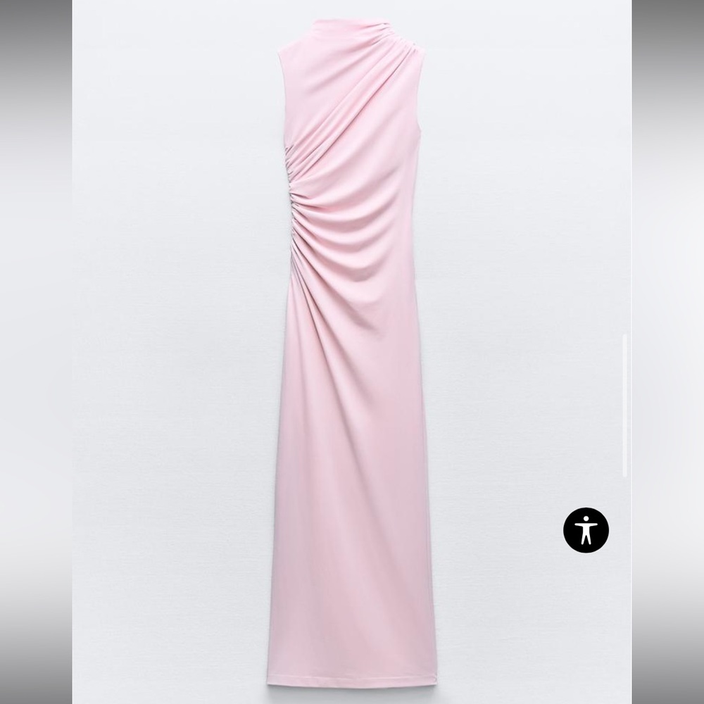 Zara Draped Midi Dress